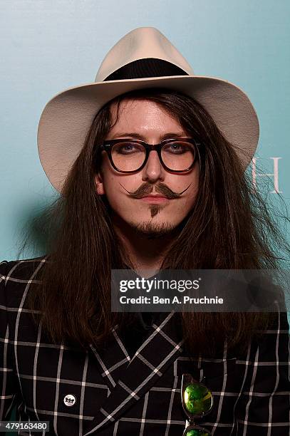 Joshua Kane arrives at the Tiffany & Co. Immersive exhibition 'Fifth & 57th' at The Old Selfridges Hotel on July 1, 2015 in London, England.