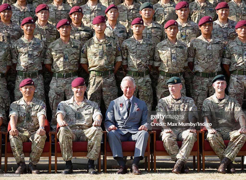The Prince Of Wales Visits Hampshire And Kent