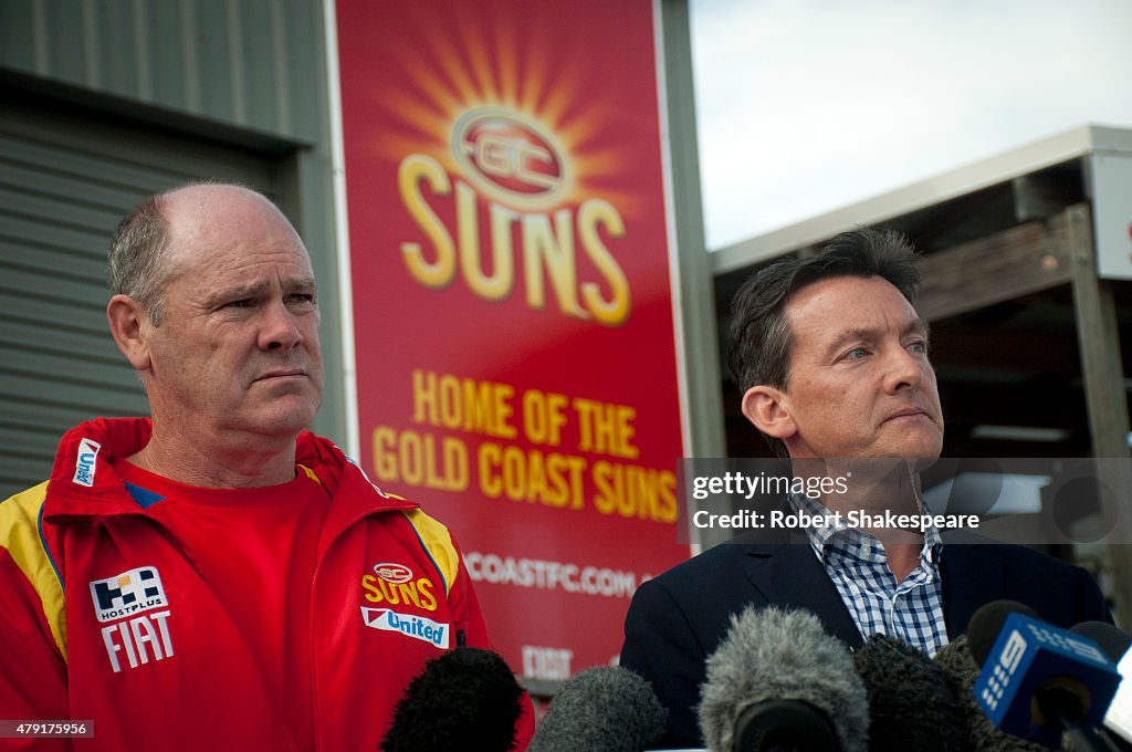 Gold Coast Suns Press Conference TBC