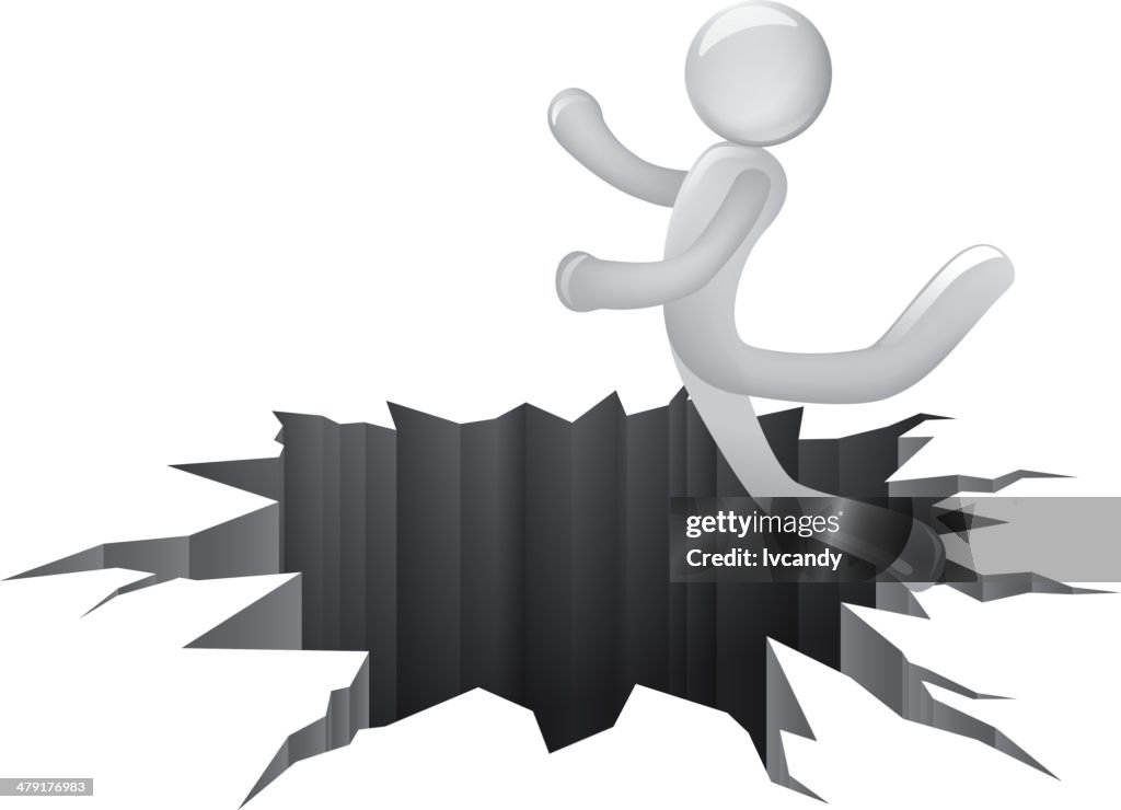 Loop Fall Hole Fall In The Hole High-Res Vector Graphic - Getty Images