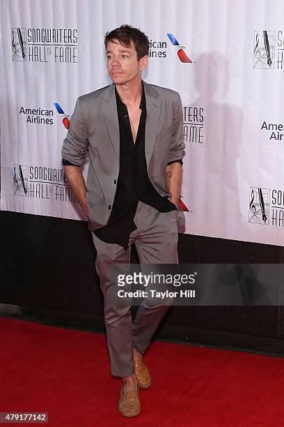 Nate Ruess attends the Songwriters Hall Of Fame 46th Annual Induction And Awards at Marriott Marquis Hotel on June 18, 2015 in New York City.