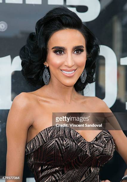 Tv personality Lilly Ghalichi attends the grand opening of Anil Arjandas Jewels Los Angeles Boutique on July 1, 2015 in West Hollywood, California.