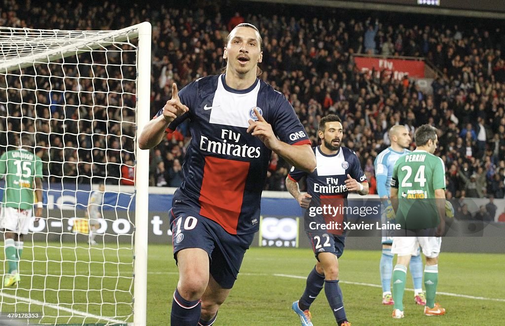 Paris Saint-Germain FC v AS Saint-Etienne - Ligue 1