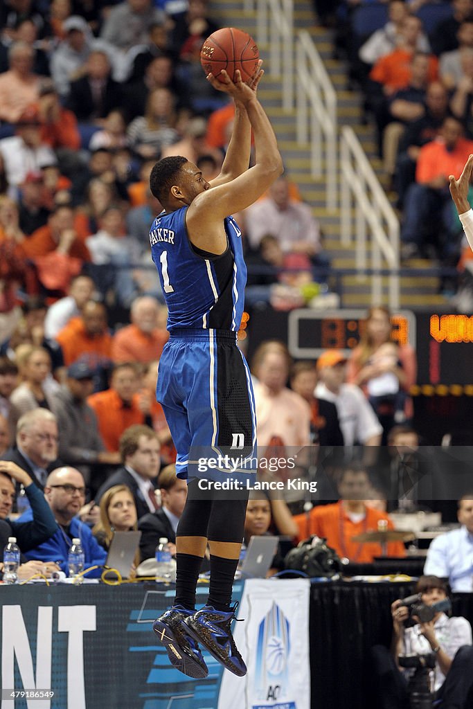 ACC Basketball Tournament - Duke v Virginia