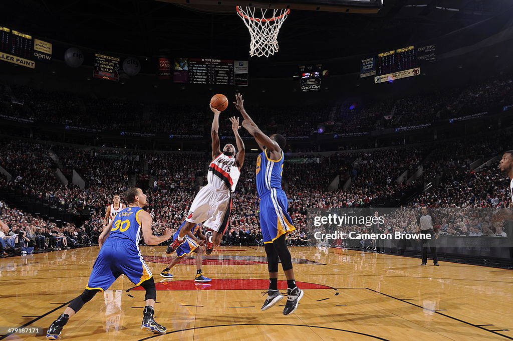 Golden State Warriors v Portland Trail Blazers