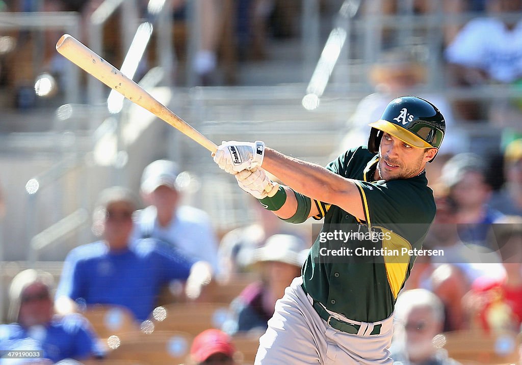 Oakland Athletics v Los Angeles Dodgers