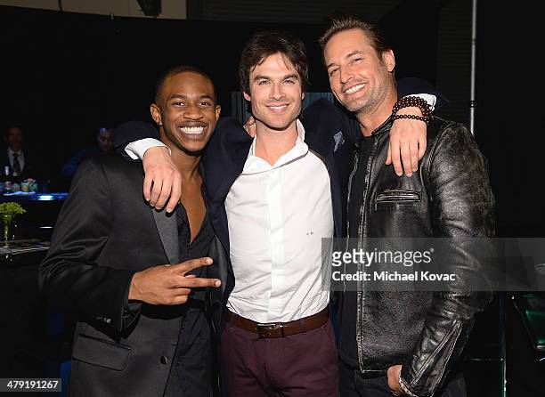 Malcolm David Kelley, Ian Somerhalder, and Josh Holloway attend The Paley Center For Media's PaleyFest 2014 Honoring "Lost: 10th Anniversary Reunion"...