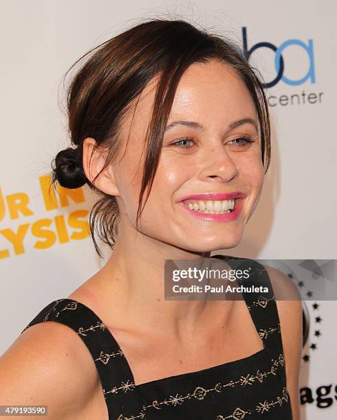 Actress Augie Duke attends the special screening of "Ur In Analysis" at the Egyptian Theatre on July 1, 2015 in Hollywood, California.