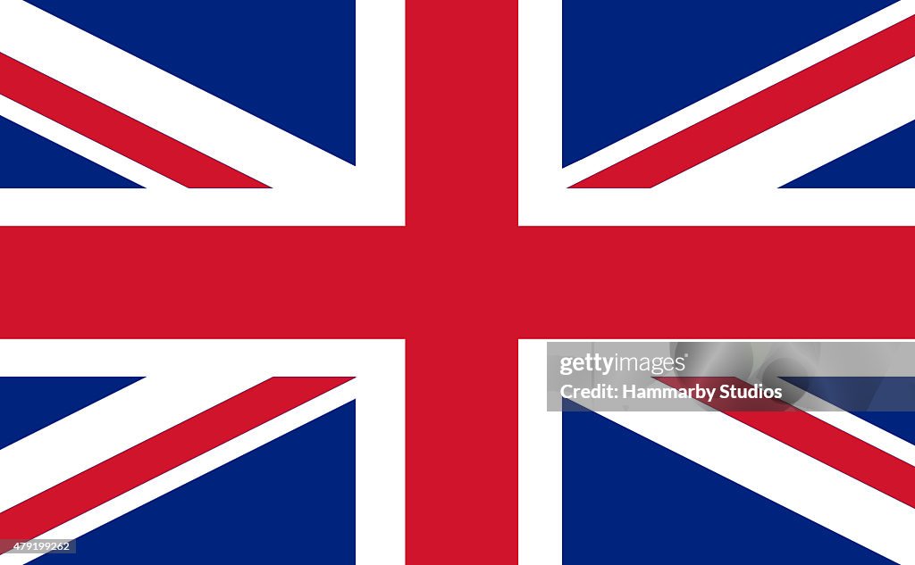 Full frame image of England flag