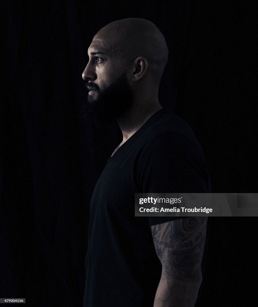 Tim Howard, Portrait shoot, October 21, 2014