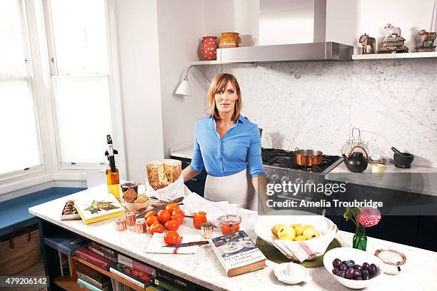 Chef Skye Gyngell is photographed for Vanity Fair on September 9, 2014 in London, England.