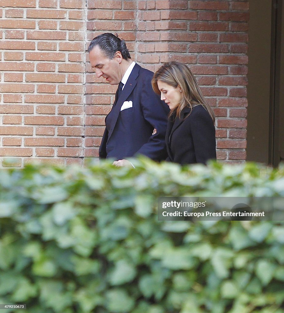 Spanish Royals Express Their Condolences To Marichalar Family