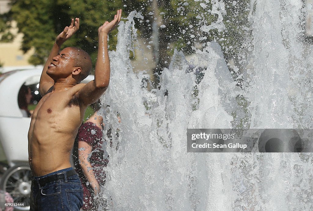 Summer Heat Wave Reaches Northern Europe