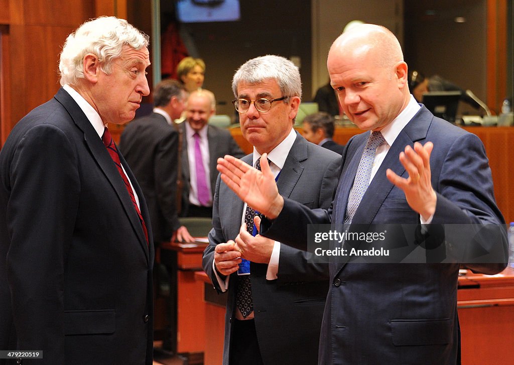 EU Foreign Affairs Council Meeting in Brussels