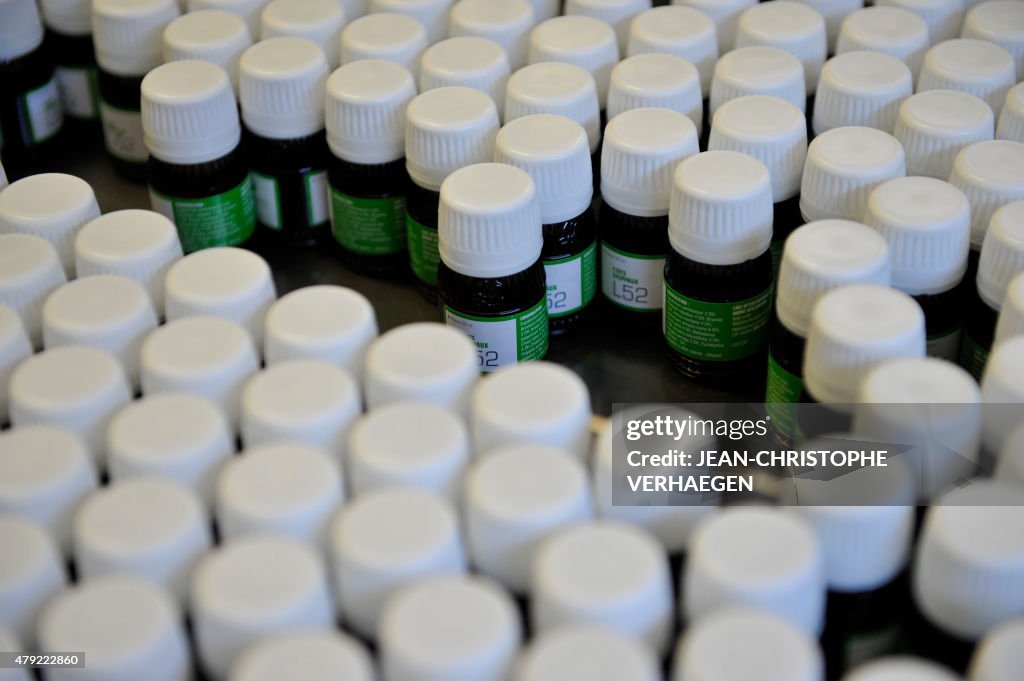 FRANCE-INDUSTRY-PHARMACY-HOMEOPATHY