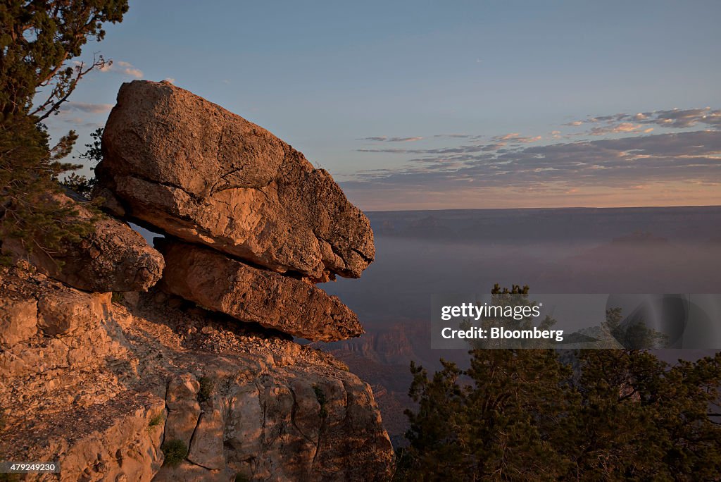 Views Of Grand Canyon National Park As Tourism Rises