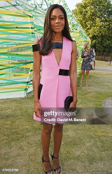 Naomie Harris attends The Serpentine Gallery summer party at The Serpentine Gallery on July 2, 2015 in London, England.