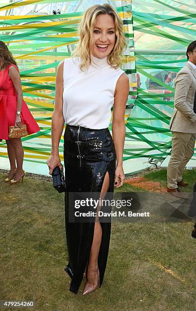 Kate Hudson attends The Serpentine Gallery summer party at The Serpentine Gallery on July 2, 2015 in London, England.