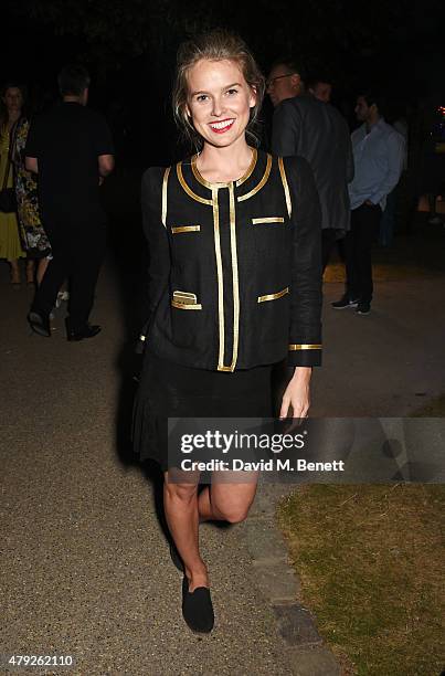 Alice Eve attends The Serpentine Gallery summer party at The Serpentine Gallery on July 2, 2015 in London, England.