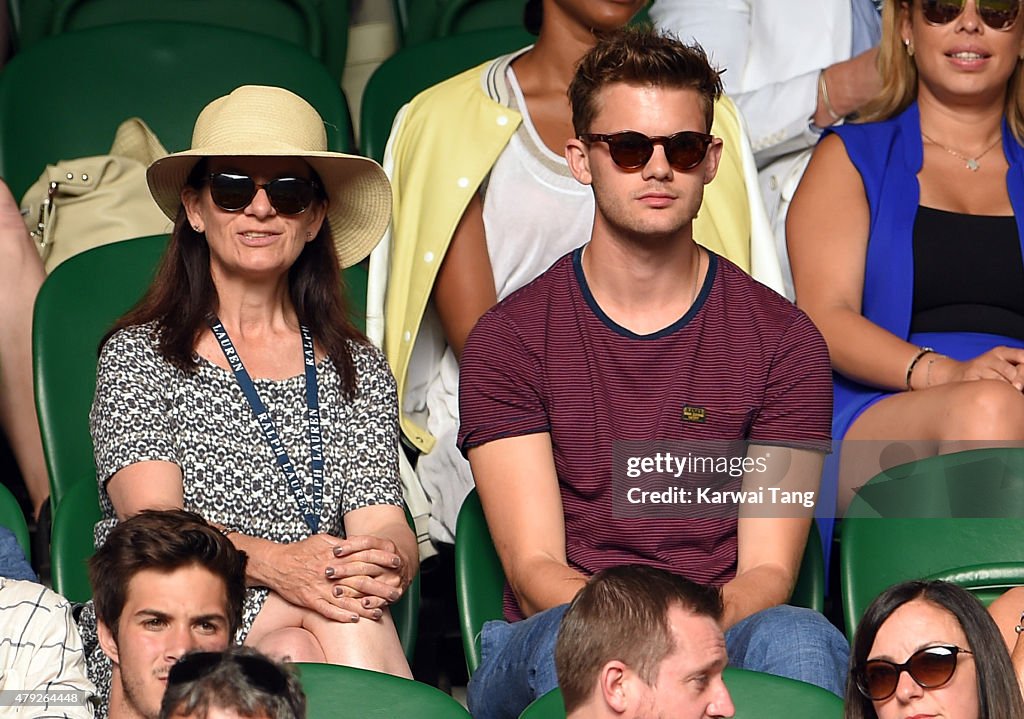 Celebrities At Wimbledon 2015