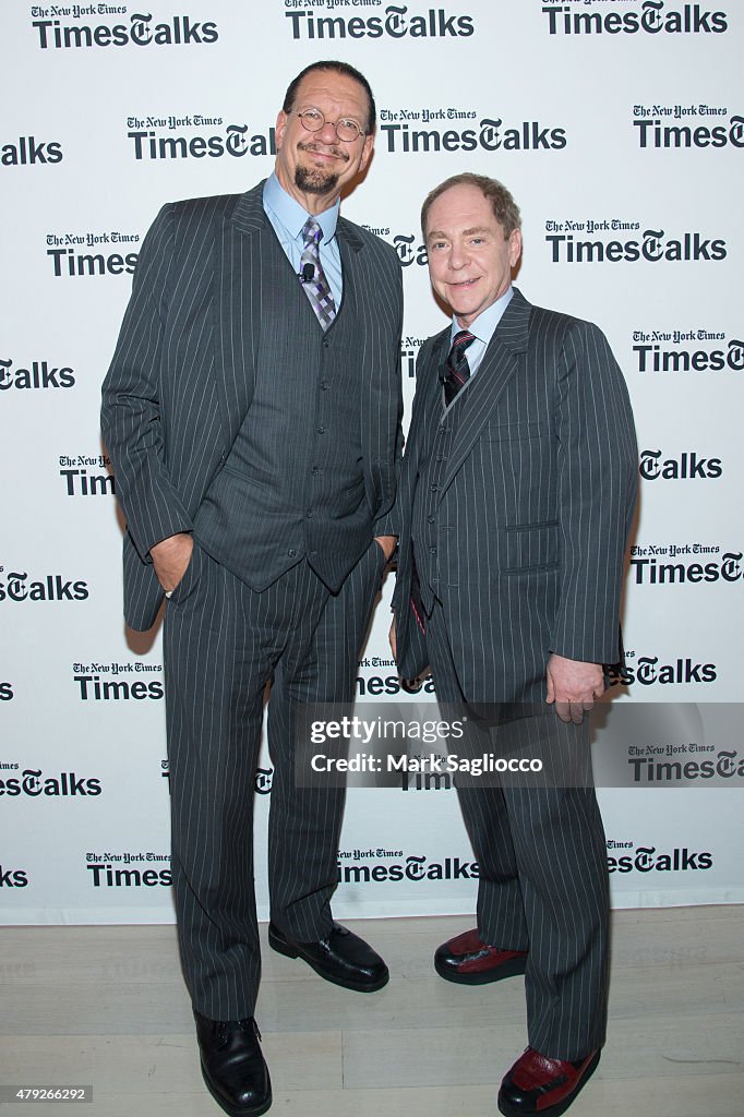 TimesTalks Presents Penn & Teller