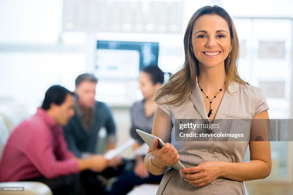 Portrait of Businesswoman.