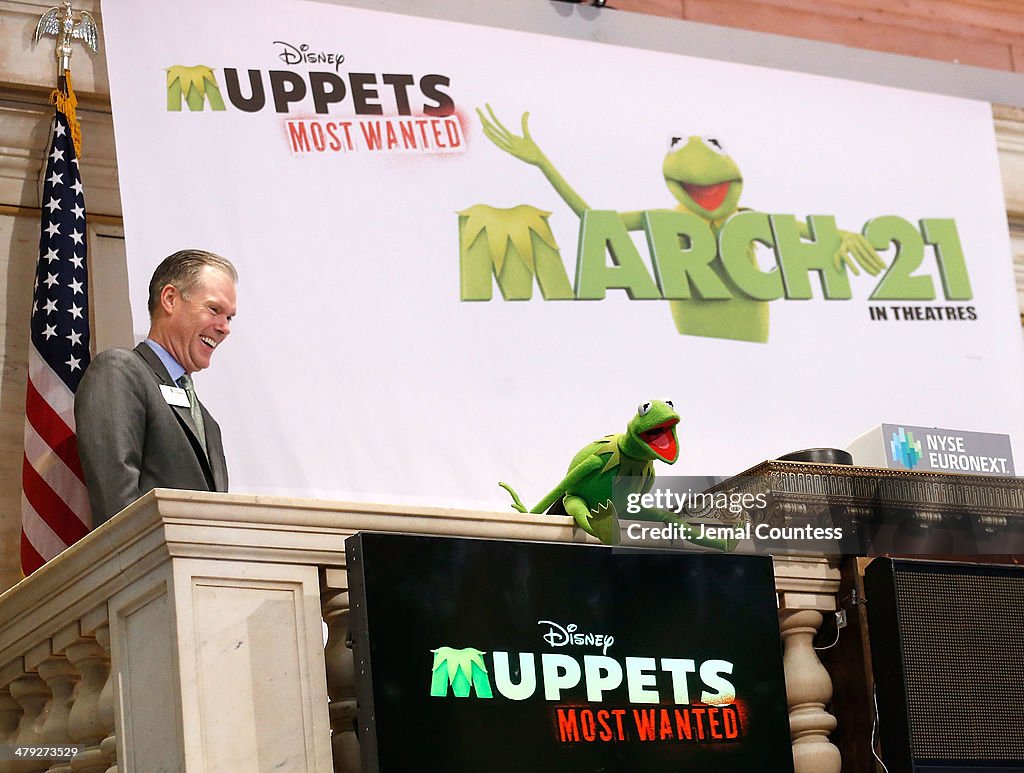 The Muppets Ring The NYSE Opening Bell