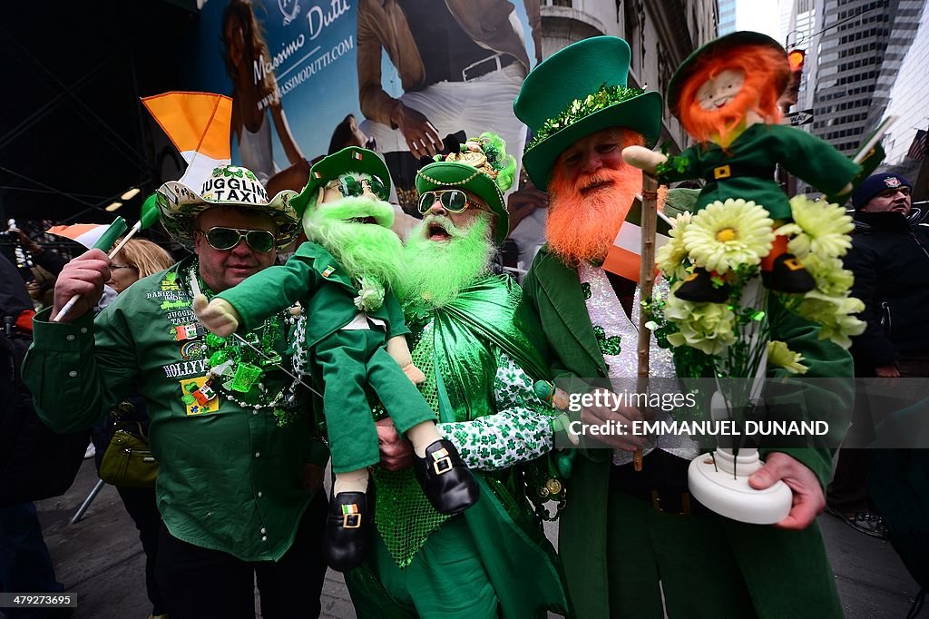 US-HOLIDAY-ST PATRICK-PARADE