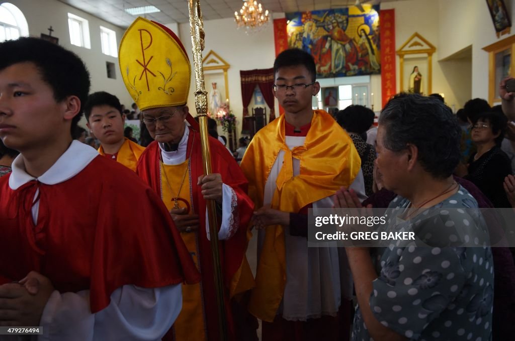 CHINA-RELIGION-POLITICS-CATHOLIC