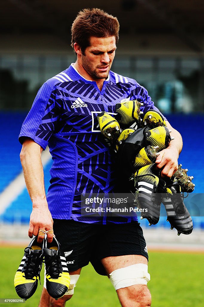 New Zealand All Blacks Training Session