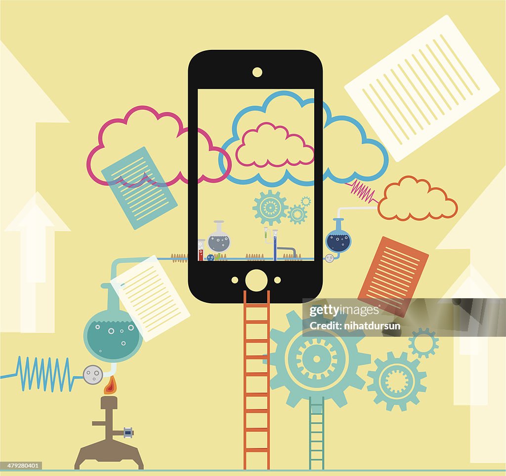 Clouds Computing with Mobil Phone