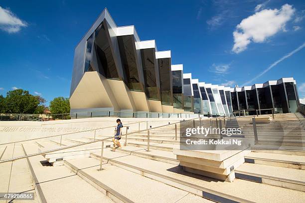 australian national university - national landmark stock pictures, royalty-free photos & images