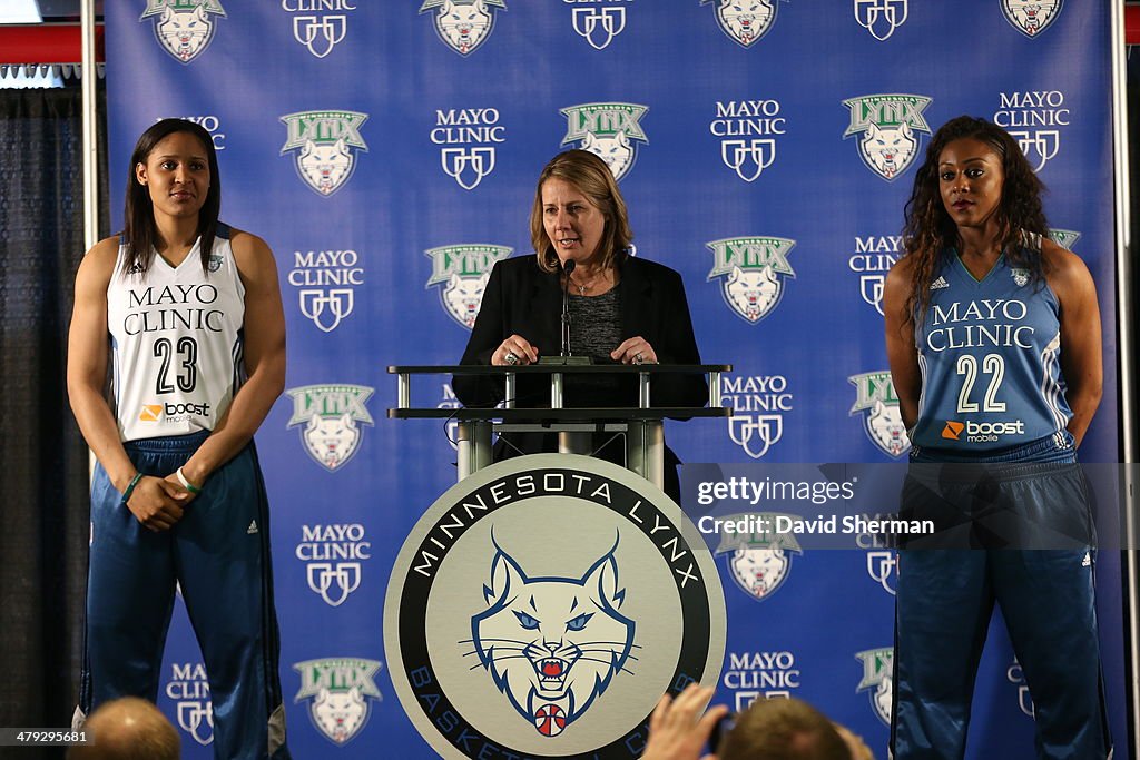 Minnesota Lynx Annonuce Mayo Clinic Marquee Jersey Partnership