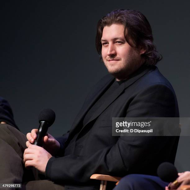 Director Gareth Evans attends "Meet The Filmmakers" at Apple Store Soho on March 17, 2014 in New York City.