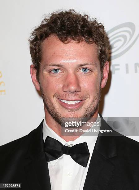 Actor Johnny Wactor attends the Queen of the Universe International Beauty Pageant at the Saban Theatre on March 16, 2014 in Beverly Hills,...