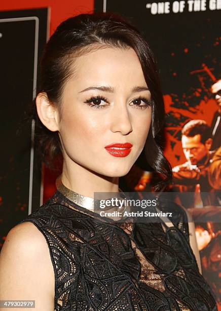 Julie Estelle attends "The Raid 2" special screening at Sunshine Landmark on March 17, 2014 in New York City.