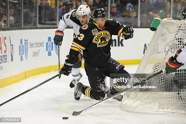 Minnesota Wild V Boston Bruins by Brian Babineau