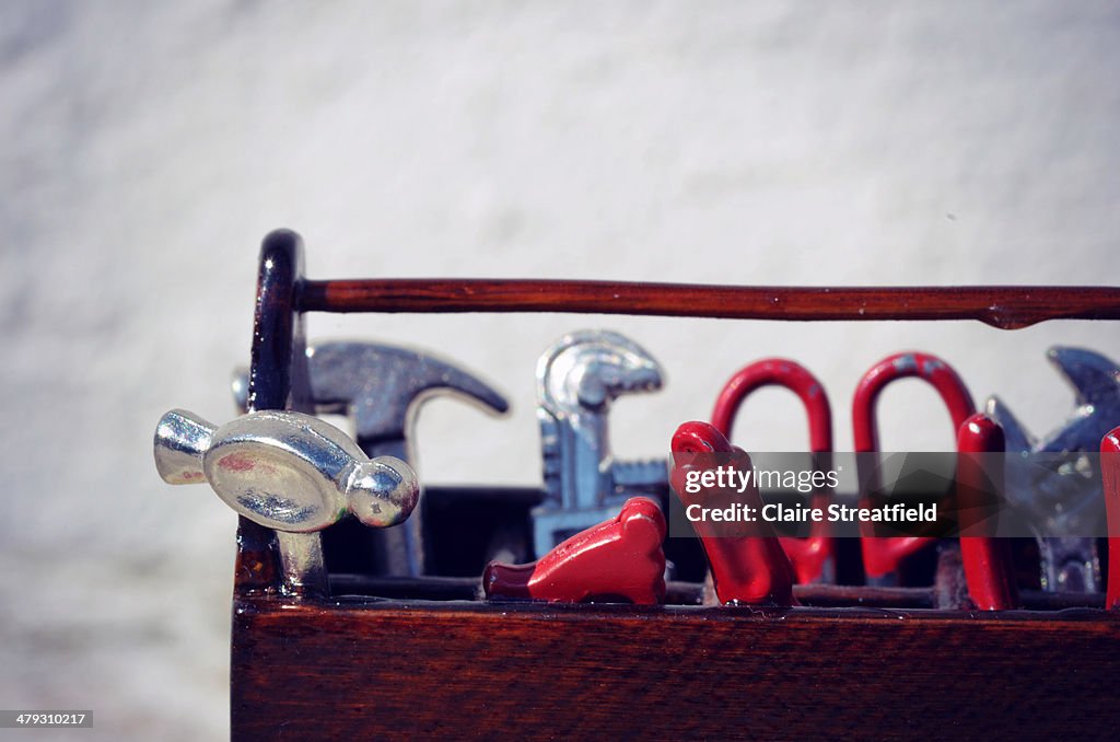 Miniature doll's house DIY tools
