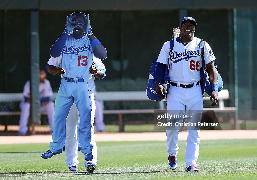 Oakland Athletics v Los Angeles Dodgers