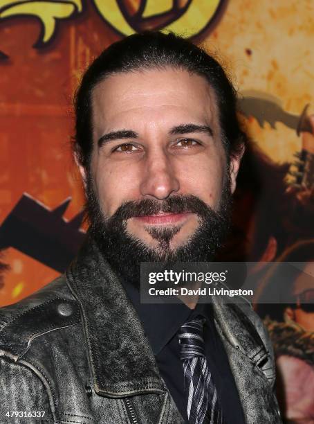 Musician Brian Tichy attends the 3rd Annual Watch Awards Gala at Avalon on March 17, 2014 in Hollywood, California.