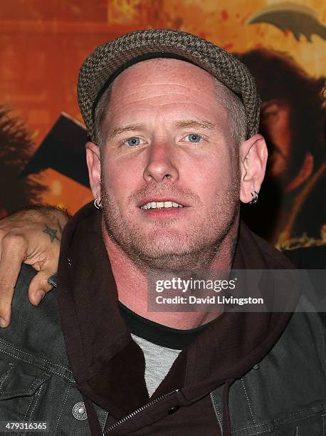 Singer Corey Taylor attends the 3rd Annual Watch Awards Gala at Avalon on March 17, 2014 in Hollywood, California.