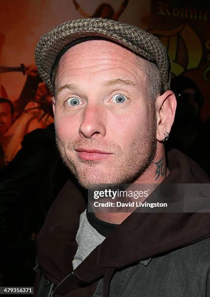 Singer Corey Taylor attends the 3rd Annual Watch Awards Gala at Avalon on March 17, 2014 in Hollywood, California.