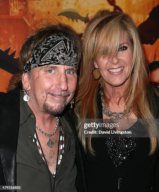 Singers Jack Russell and Lita Ford attend the 3rd Annual Watch Awards Gala at Avalon on March 17, 2014 in Hollywood, California.