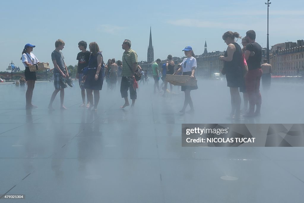 FRANCE-WEATHER-CLIMATE-HEATWAVE