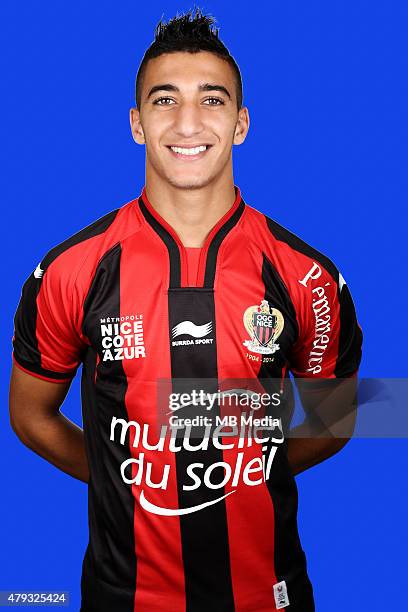 Said BENRAHMA - - Portrait Officiel Nice - Photo : Alexandre DEBBACHE / Nice / Icon Sport/MB Media