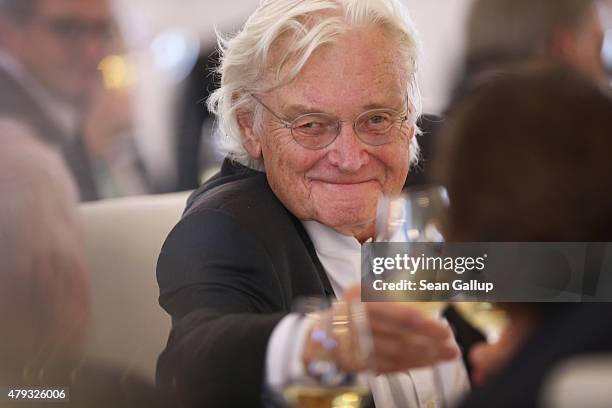 Architect Meinhard von Gerkan, who designed the scandal-ridden, delayed and cost-overrun plagued BER Willy Brandt Berlin Brandenburg International...