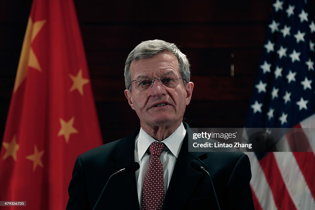 Baucus New U.S. Ambassador to China, Max Baucus meet the media in U.S.... News ...