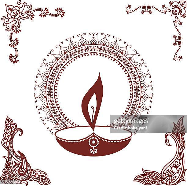 Deepavali Pattern Deepavali Pattern Vector Photos and Premium High Res Pictures - Getty ...
