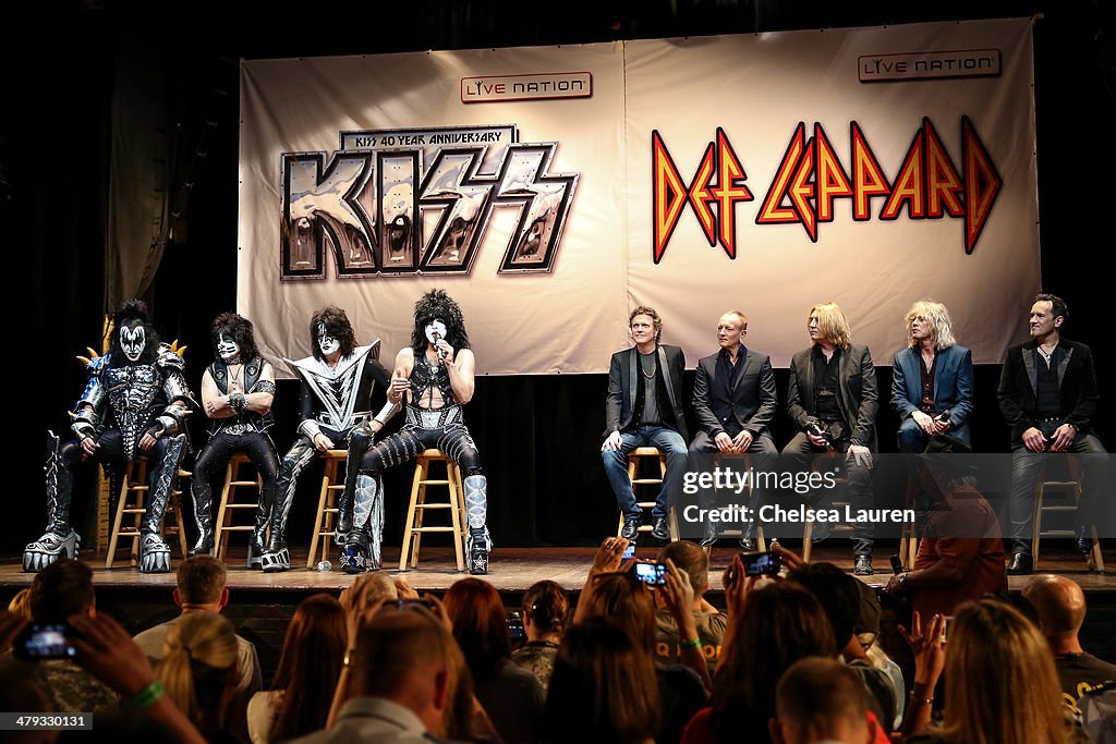 KISS & Def Leppard Make Major Announcement