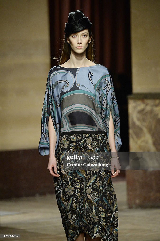 Hermes - Runway RTW - Fall 2014 - Paris Fashion Week